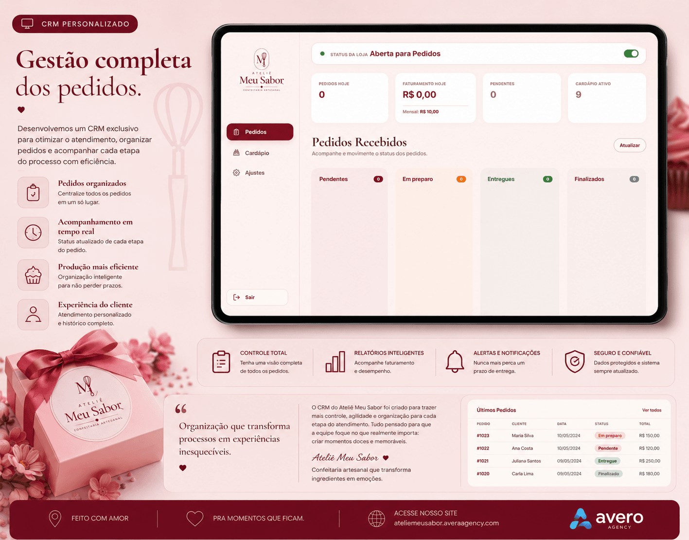 CRM Exclusivo de Pedidos